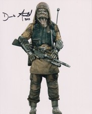DEREK ARNOLD signed Autogramm 20x25cm STAR WARS in Person autograph COA