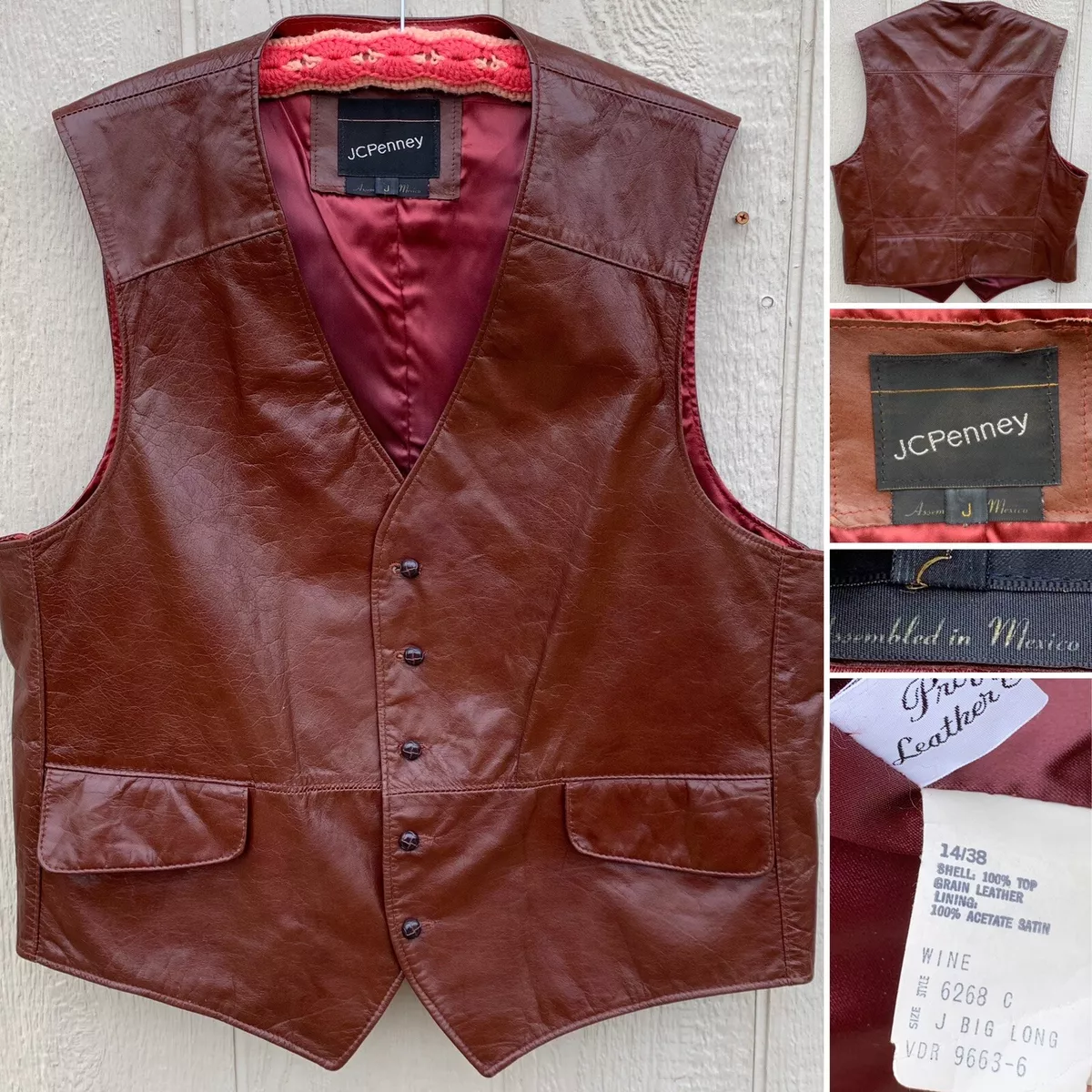 Jcpenney big hotsell and tall vests