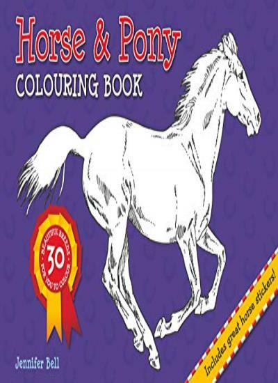 Horse and Pony Colouring Book by Jennifer Bell (Paperback, 2014) - Image 6