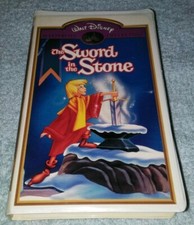 The Sword in the Stone VHS vintage Disney