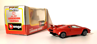 Bburago 1/43 Lamborghini Countach Selenia - Modèle Promo D'occasion