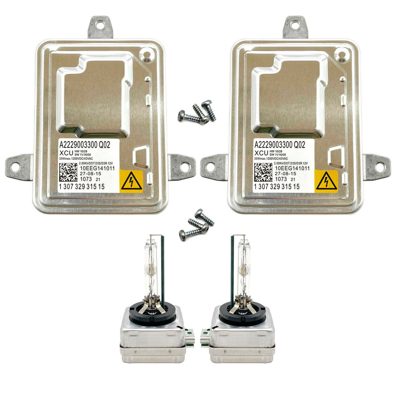 2x New For 14-16 Maserati Ghibli Xenon Ballast HID D3S Bulb Control Unit Module