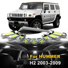 14x White LED Interior Lights Bulbs For HUMMER H2 2002-2009 Package Kit +TOOL
