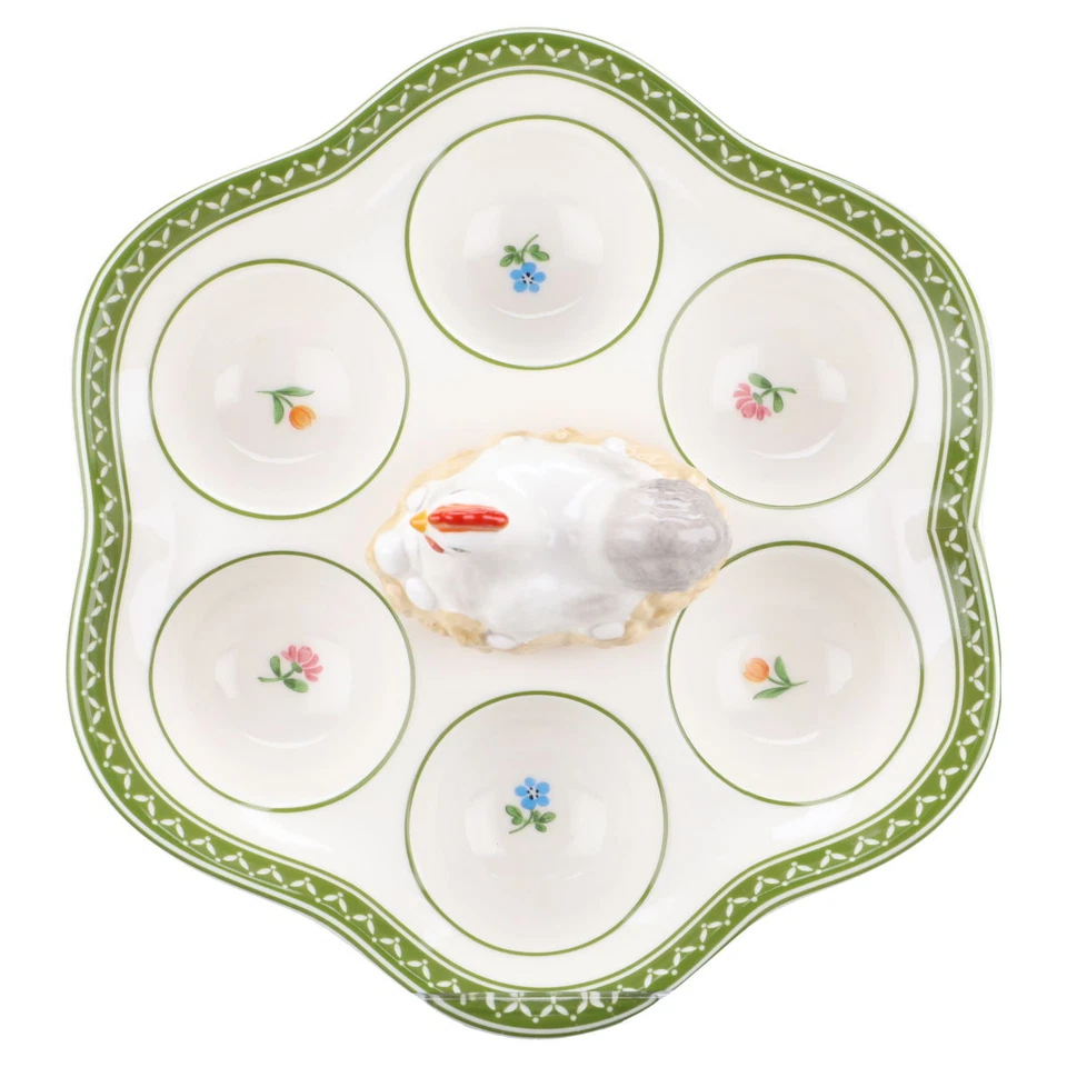 Eierteller Schneckenteller Villeroy & Boch Farmers Spring - Bild 2 von 3