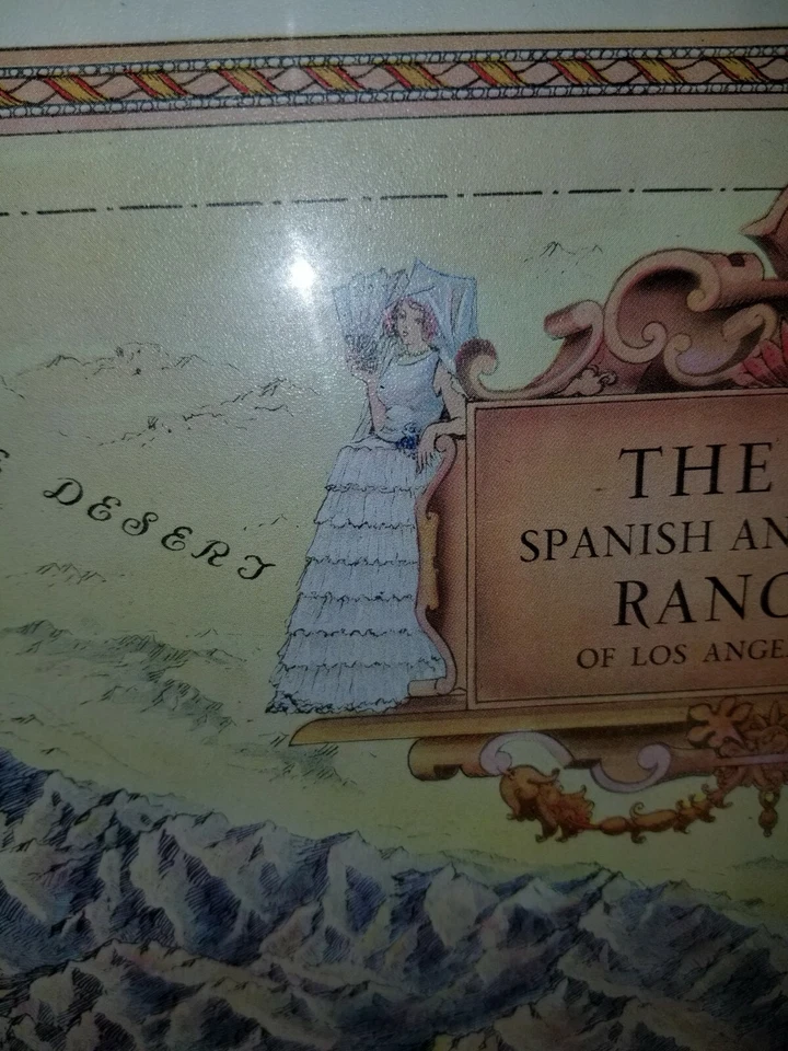 Original 1937 and 1955 The Old Spanish and Mexican Ranchos of Los Angeles RARE! - Image 2 of 4