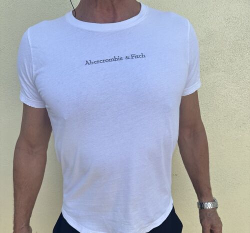 White Tshirt Abercrombie And Fitch Size XS - Picture 1 of 5