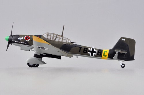 Easy Model 1/72 Germany Ju-87D-1 Stuka 2./StG.2 1942 Fighter Plastic Model#36385 - Picture 7 of 10