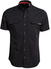 Vortex Optics Callsign Men Short Sleeve Shirt UPF Sun Protection Black L