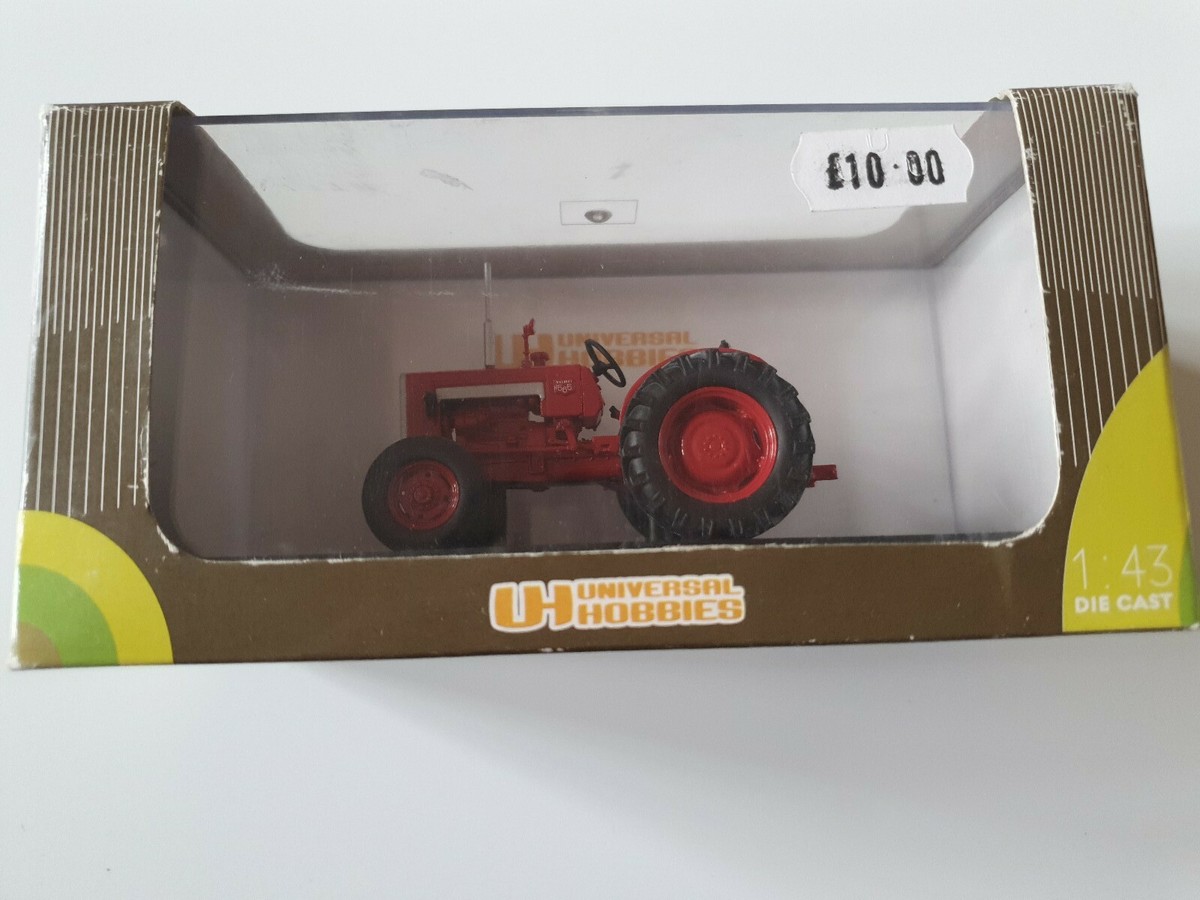 Tracteur Valmet 565 De 1966 - Modèle Réduit 1/43 - Zamak - Rouge - Neuf Sous Emballage