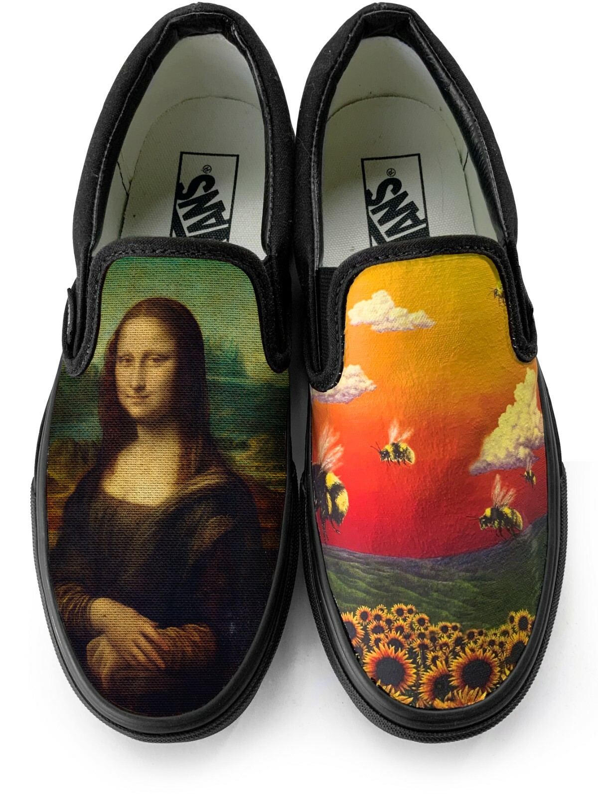 SAOLA Scarpe slip on furgoni Monna Lisa x Flower Boy
