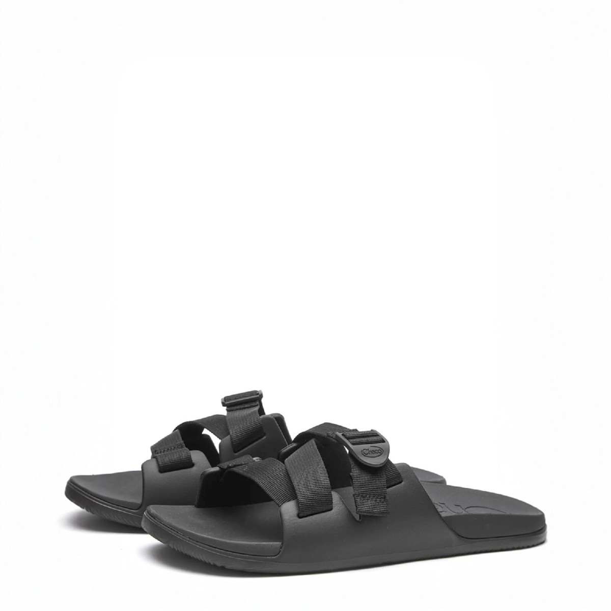 NWT Chaco Black Men’s Chillos Slide Sandals with Adjustable Webbing Straps Men main image 2