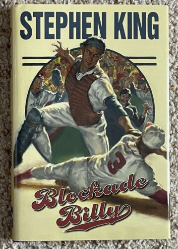 Blockade Billy, Stephen King, 1stEdition Hardback, Remarque & Sig by Artist. - Picture 1 of 3