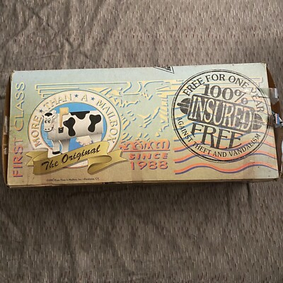 Vintage More Than A Mailbox Pink Pig New 1995 W/ Box