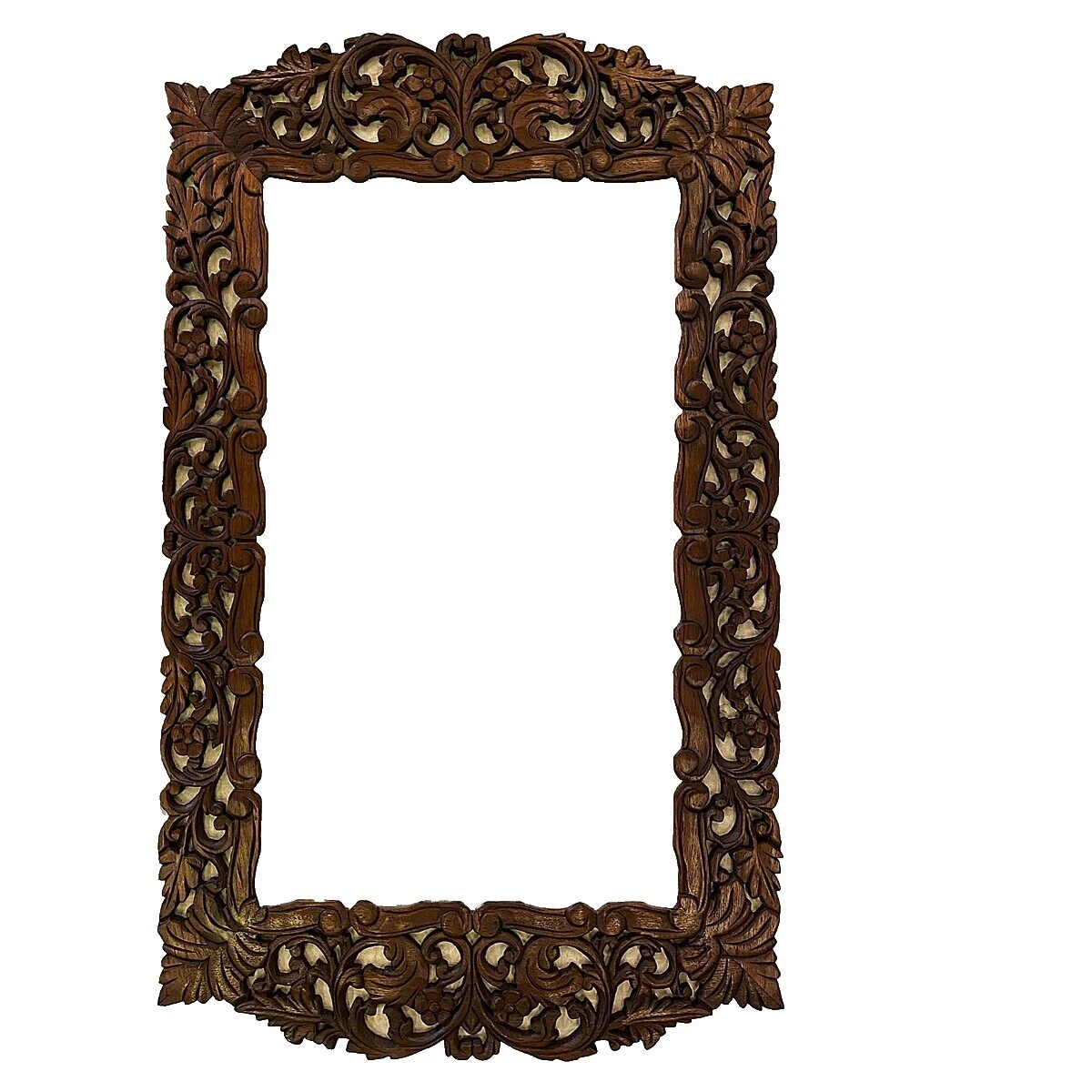 Espelho Infinito De Madeira Espelhos Decorativos para Casa