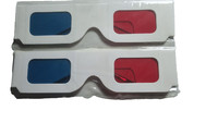 2 pairs red/blue 3d glasses UK seller