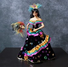 Vintage Franklin Mint Heirloom Maryse Nicole Limited Rio Queen of Carnival Doll