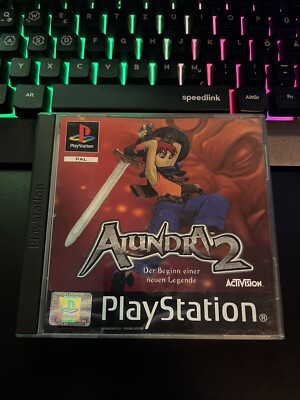Alundra 2 Der Beginn einer neuen Legende PlayStation 1 PS1 OVP Anleitung Sony