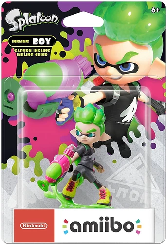 Splatoon Inkling Amiibo Nintendo Variations In Box