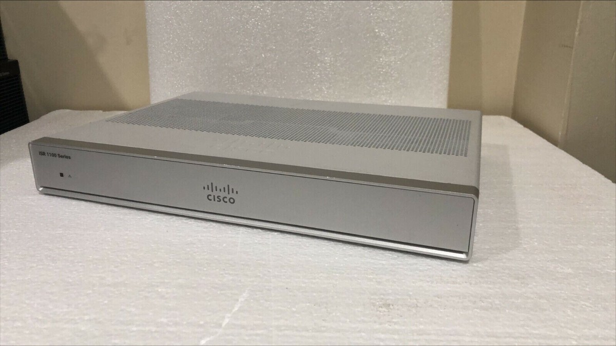 CISCO C1111-4P ISR 1100 4-Port GigE Router DUAL WAN Port 1x SFP w