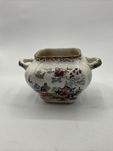 ASHWORTH BROS Hanley Victorian Jar Pot Antique (S) - Picture 10 of 24