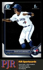 2022 Bowman #BCP-97 Martin Gimenez Toronto Blue Jays 2  Chrome Prospects