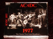 AC/DC: 1977 - The Classic West Coast Broadcast CD 2022 Zip City UK ZCCD118 NEW