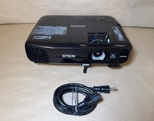 Epson EX5220 Wireless XGA 3LCD Projector Black 3000 Lumens w/ Power Cord