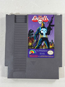 The Punisher (Nintendo NES, 1991) with Box and Poster