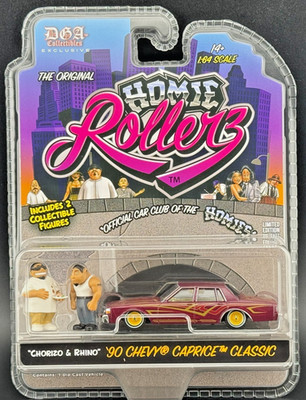 GL 1/64 CHEVY CAPRICE CLASSIC 1990 Low Rider Homie Rollerz Series 1 Die Cast