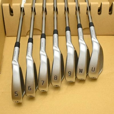 Ping i230 Eisensatz 5-W,U 7tlg Flex Stiff TOUR 2.0 CHROME I Graphit