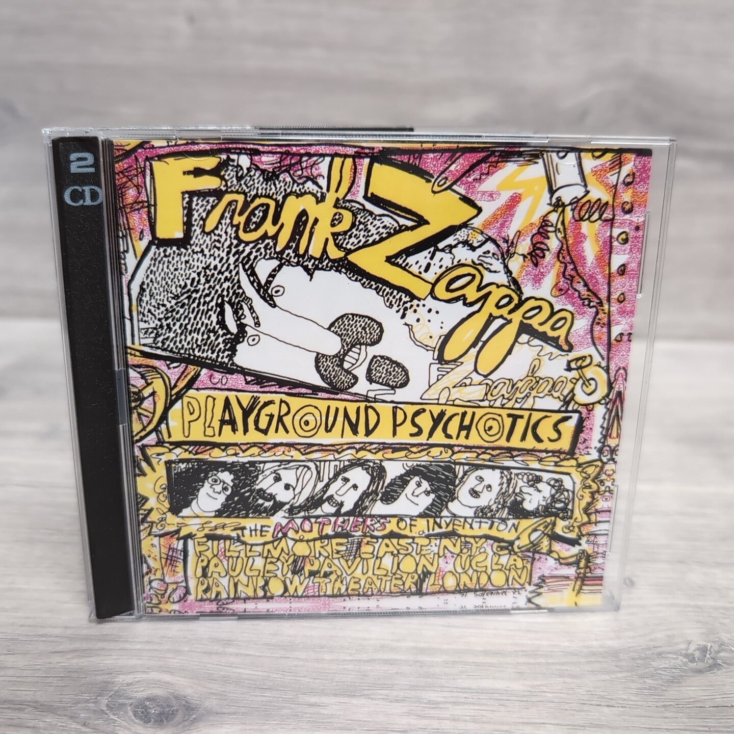 Frank Zappa / The Mothers - Playground Psychotics - 2CD Album - 1995 Rykodisc