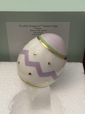 Lenox Profile Popper Easter Egg Mini Fits Nora Fleming Base  BRAND NEW in box.