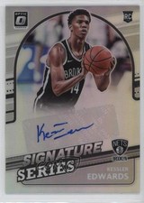 2021 Panini Donruss Optic Signature Series Holo Prizm Kessler Edwards Auto 1u6