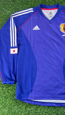 Japan 2002 Official Long Sleeve Jersey Shirt Kit - Size XL - World