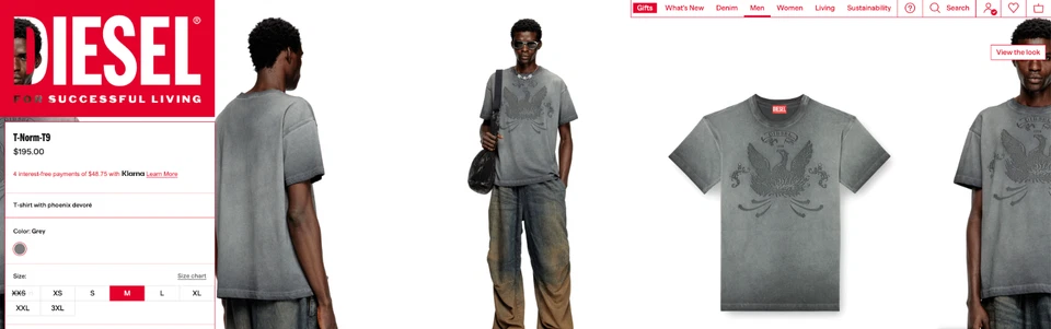 Футболка с Phoenix devoré - Изображение 4 из 4