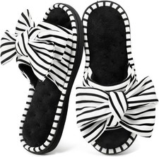 ULTRAIDEAS Women's Eurytides Slide Slippers Memory Foam House Shoes