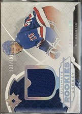 2019-20 UD Ultimate Collection Libor Hajek 124 Base 232/399 RC