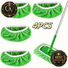 4x Mikrofaser Wischpads wiederverwendbar für...