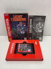 Light Crusader (Sega Genesis, 1995) In Box With Manuel