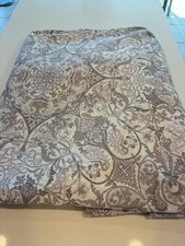 Ralph Lauren King Duvet Cover Gray White Design 100 Cotton