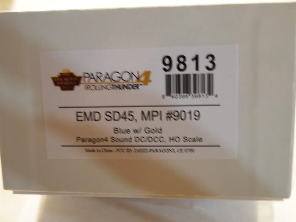 BROADWAY LIMITED 9813  MOTIVE POWER IND. LEASING SD45  No. 9019 w/SOUND+DCC/DC - Image 2 of 2