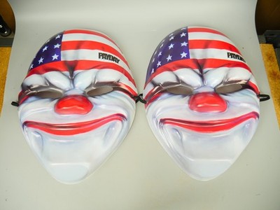 Payday : The Heist Mask Gamescom 2014 lot of  2