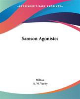 Samson Agonistes Paperback Milton