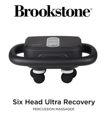 Brookstone Six Head Percussion Massager
