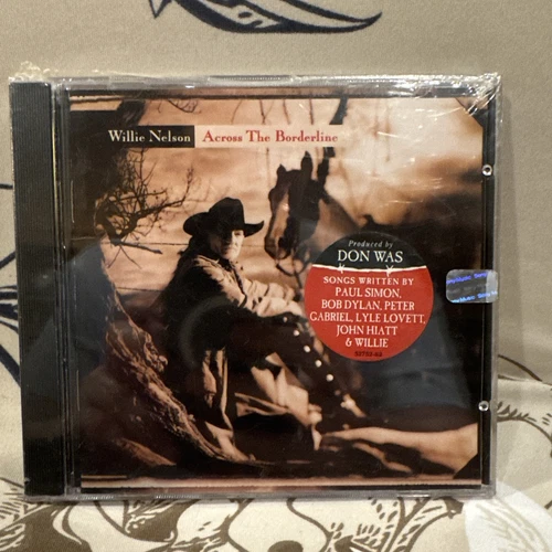 Brand New- SEALED Willie Nelson - Across The Borderline CD Alliance MOD