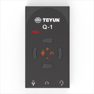 Q1 Game Soundkarte USB71 Audio 35mm Mikrofon Adapter Soundkarte 16BIT4