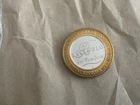 Bellagio .999 Fine Silver Gaming Token Las Vegas NV Casino $10 Strike Case