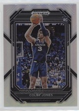 2023-24 Panini Prizm Draft Picks Silver Prizm Colby Jones #9 00jz