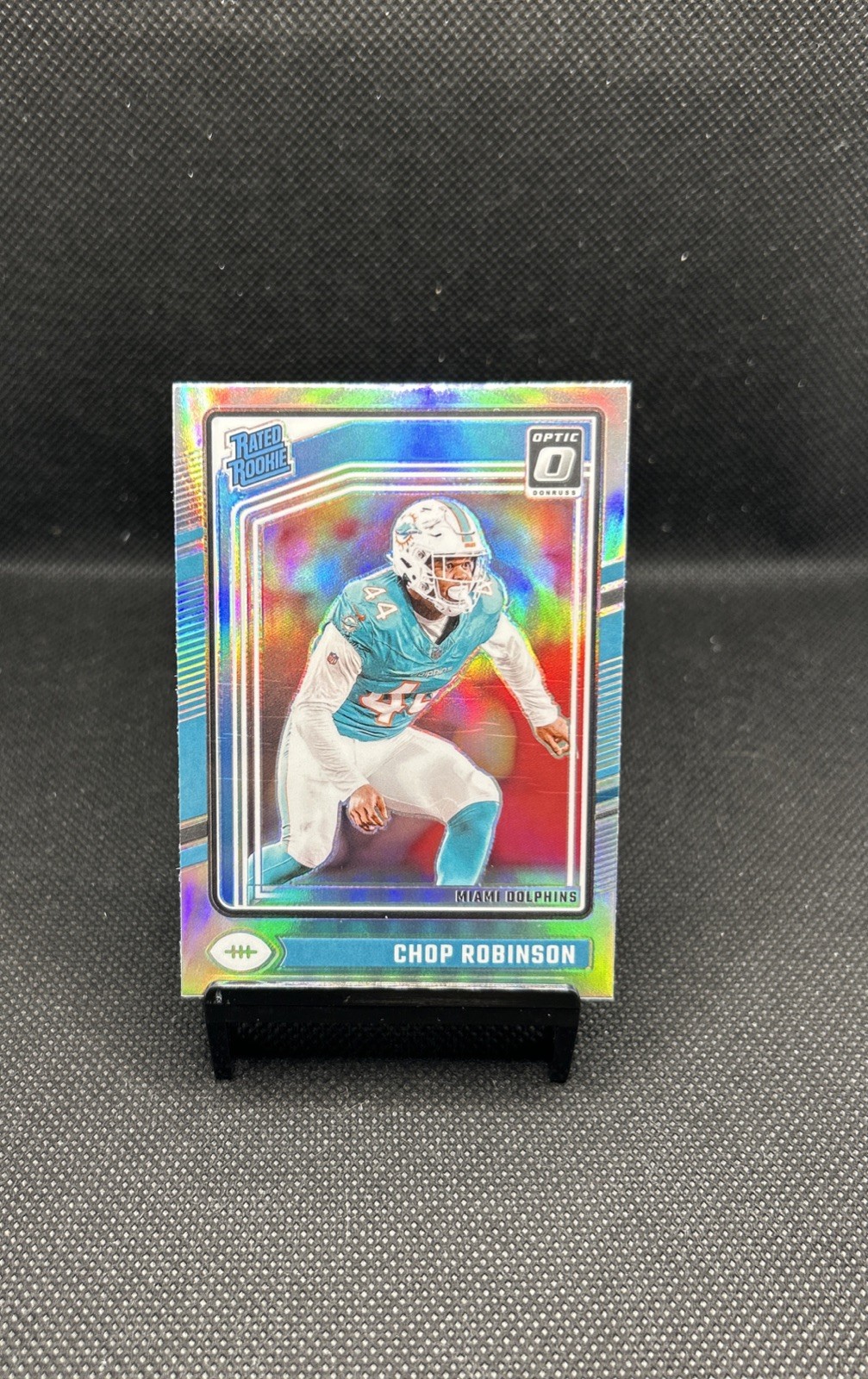 ✨2024 Panini Donruss Optic Chop Robinson Silver Holo Rated Rookie RC #219