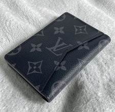 Louis Vuitton Pocket Organizer Monogram Eclipse W/Box